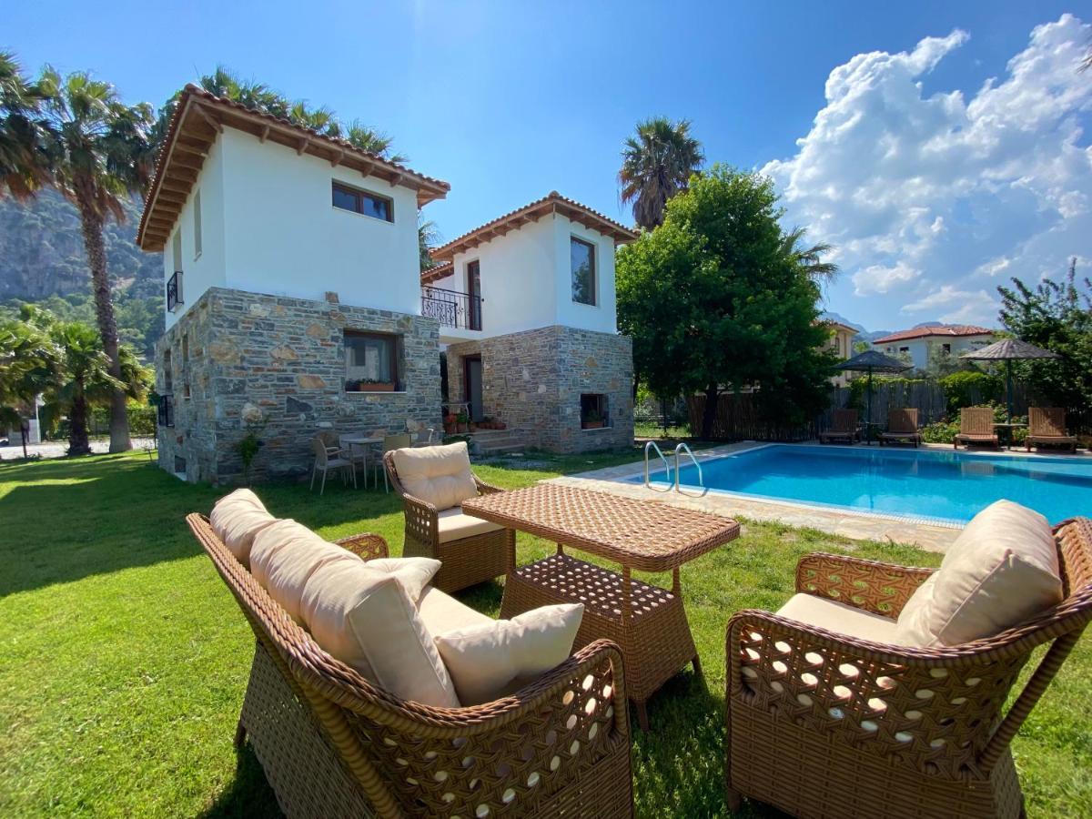 Villa Merry - Dalyan Stonehouse With Palmtrees, 50M To River Ortaca  외부 사진