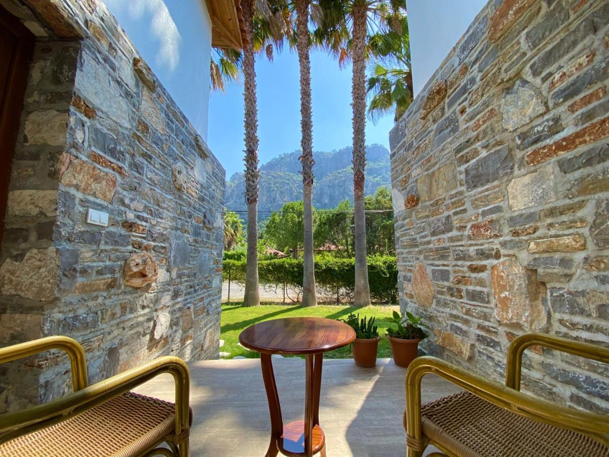 Villa Merry - Dalyan Stonehouse With Palmtrees, 50M To River Ortaca  외부 사진